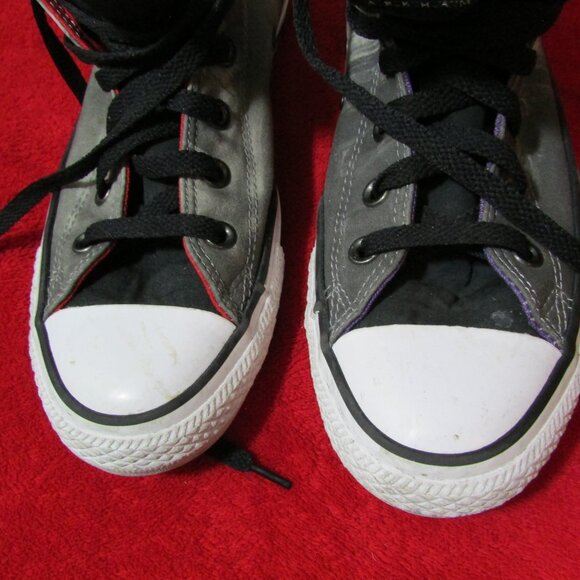 Converse Harley Quinn Joker Mad Love Chuck Taylor All Star Sneakers High Top - Picture 12 of 12